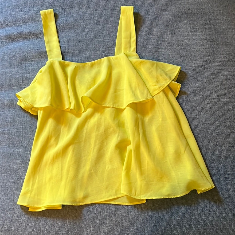 Favlux flowy strapless top. Size M.